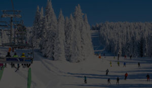 Ski à la montagne
